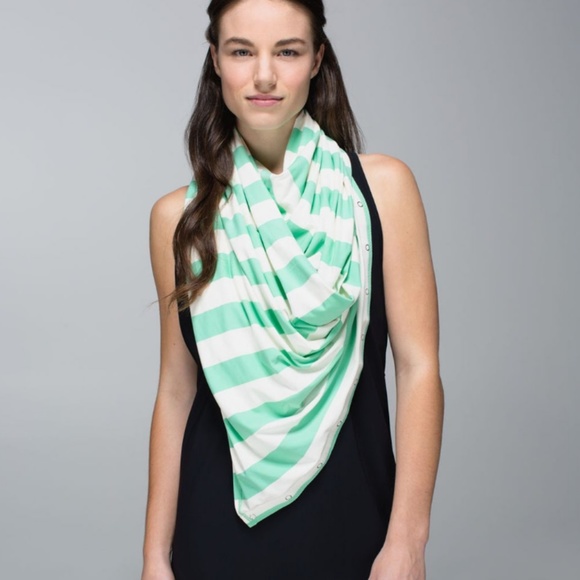 lululemon athletica Accessories - Lululemon Vinyasa Scarf *Rulu Steep Stripe Angel